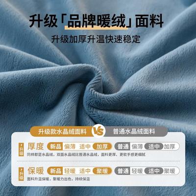 南极人牛奶绒20241202床上四件套秋冬加瑚绒绒加冬厚珊保暖季床单