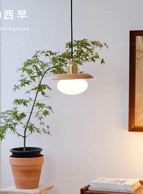 西 新款日早式复餐古侘寂风卧室床吊灯 南洋头风厅GD-0325A阳台走