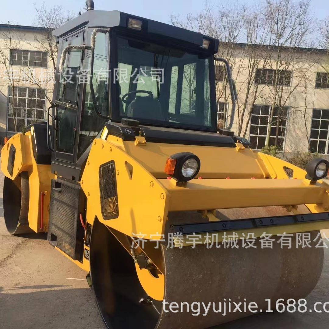 5吨单钢轮柴油压路机多少钱台 混凝土路面泥土回填土压实机压道机