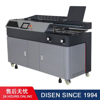 Perfect binding machine印刷厂设备全自动高速书本胶装机工厂用