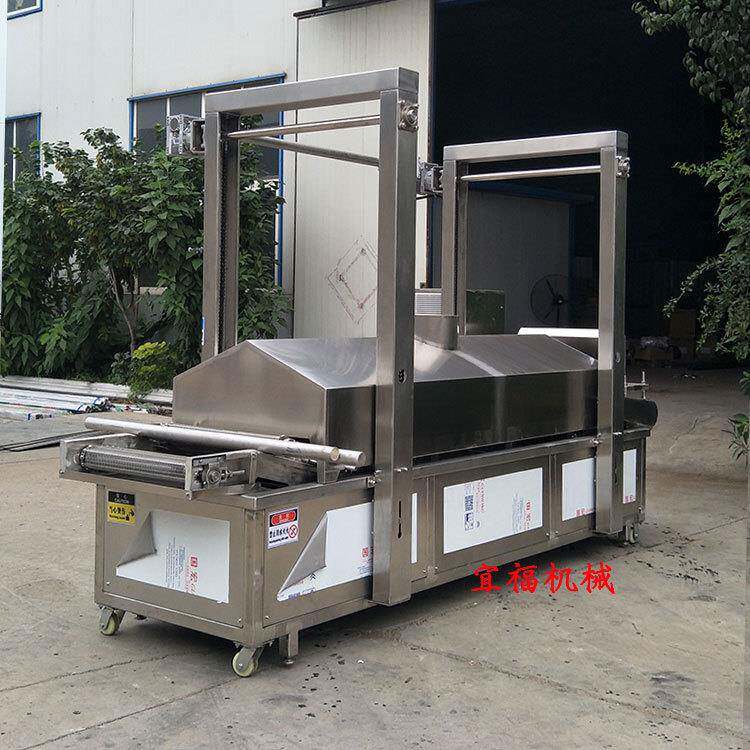 薄脆油炸机 连续香脆饼油炸机价格 宜福脆皮油炸机厂家