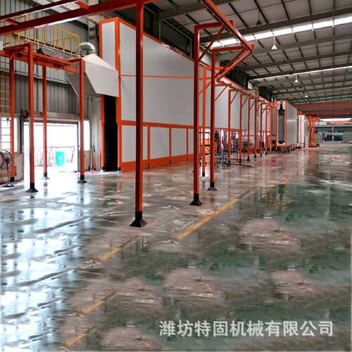 潍坊厂家按需定制大旋风回收系统组合粉体涂装流水线喷涂喷塑设备