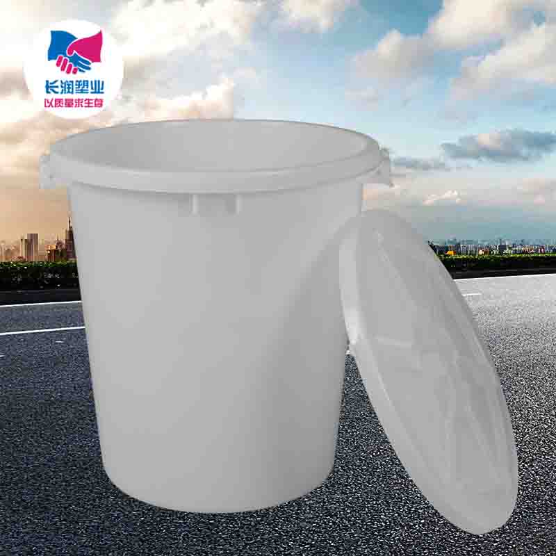 加厚大号塑料水桶带盖储水桶圆桶家用装米特大容量发酵胶桶大桶子