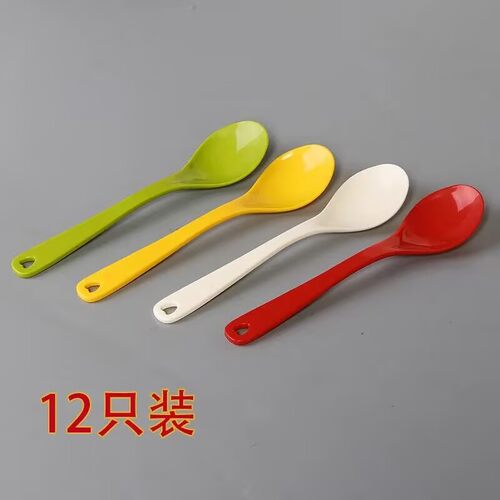 小勺子耐高温调味调料勺酒店厨房专用炒菜食品级塑料家用迷你勺