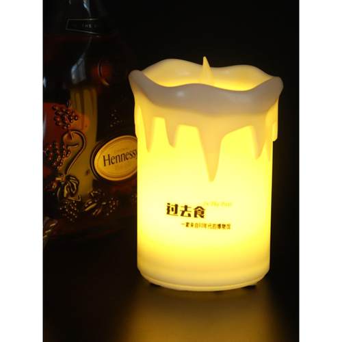 Led可充电酒吧台灯酒吧可充电烛台数码蜡烛灯酒吧服务灯创意台灯