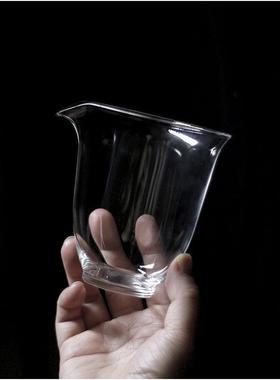 韩祠茗品｜悦禅｜高透高硼硅玻璃公道杯 悟禅公杯 分茶器简约茶海