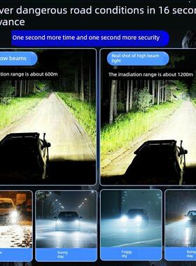 18-19-21东风东风S560Led大灯改装超亮远光灯前雾灯车灯