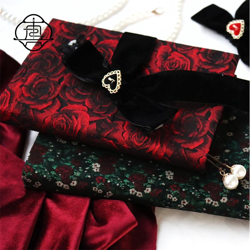 真我 暗夜玫瑰 手帐本 布书衣 A5 A6 手账 记事本 礼物随身本封套