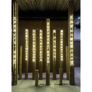 太阳能竹子雕刻灯景观庭院装饰落地草坪灯户外防水发光竹子竹竿灯