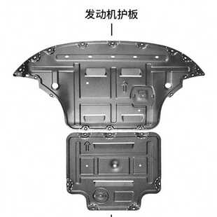 A6L发动机下护板Q5q5l底盘变速箱护板发动机底盘挡板A4L原车