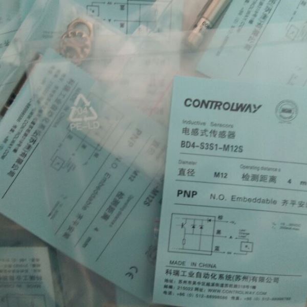 供应 CONTROLWAY科瑞接近开关ND8-S5-M18S