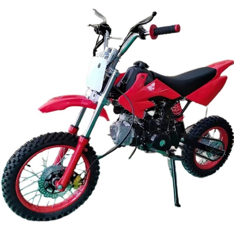 新款125cc 儿童成人越野车 两轮汽油摩托车 小高赛 全地形越摩托