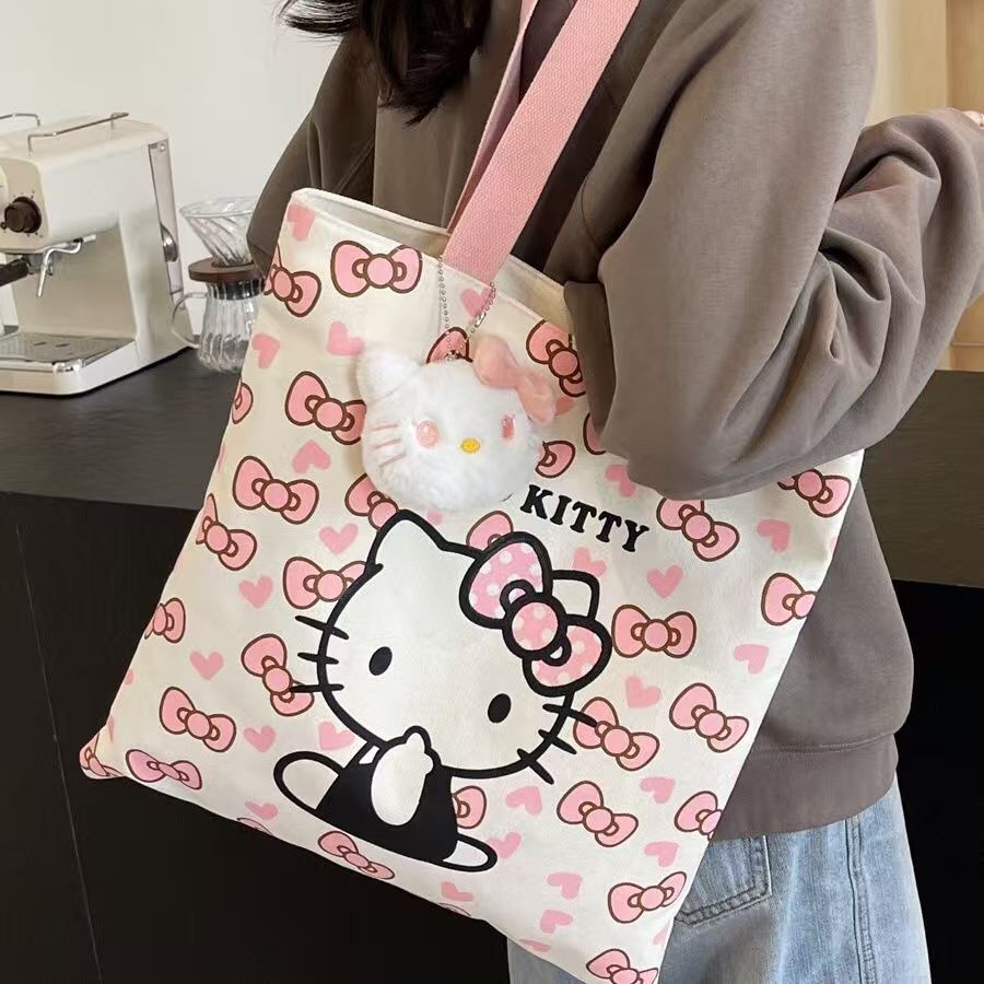 新款帆布包ins森系百搭单肩包高