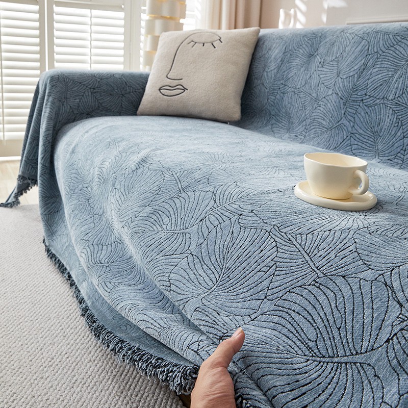新款沙发巾沙发套高级加厚防猫
