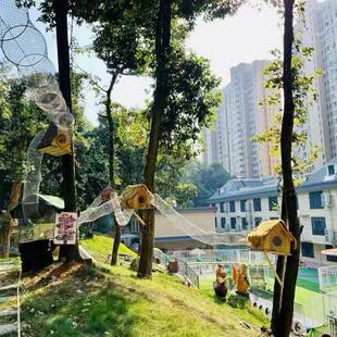 松鼠跑道笼子跑笼伸缩网窝可供应方便安装网红网厂家铁笼景观赛道