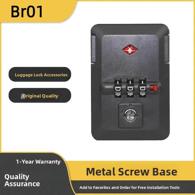 窄框旅行箱密码锁密码箱锁拉杆箱密码锁皮箱子配件通用密码锁卡扣