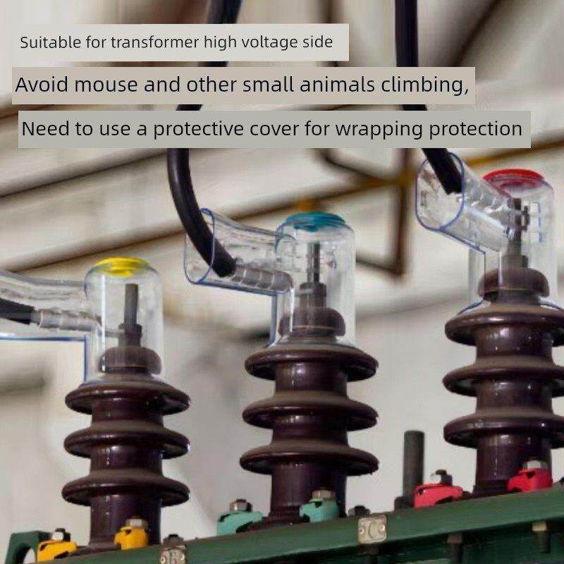 透明绝缘防护罩变压器护套可带电作业护罩 跌落式避雷器透明护套