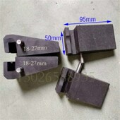 圆10吨2030钳k口楔形电子5夹具拉力夹试验机吨平2块吨吨体钳口吨