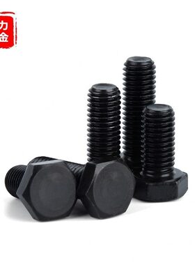 430钉0100螺栓60x012mmx750x8黑色不锈钢x1x9外六角螺丝M50*加长M