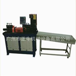 惠州2-5mm钢丝高速滚筒旋转调直下料机铝线铜合金线材数控校直机