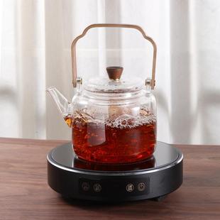 电陶炉家用智能电茶炉室内煮茶器耐高温玻璃养生壶煮茶壶 戈米新款