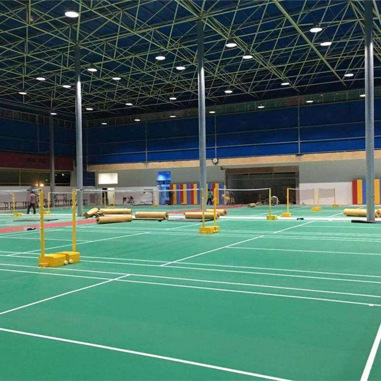 室内羽毛球场专业灯高天棚吊装排灯体育场馆侧装防眩光照明