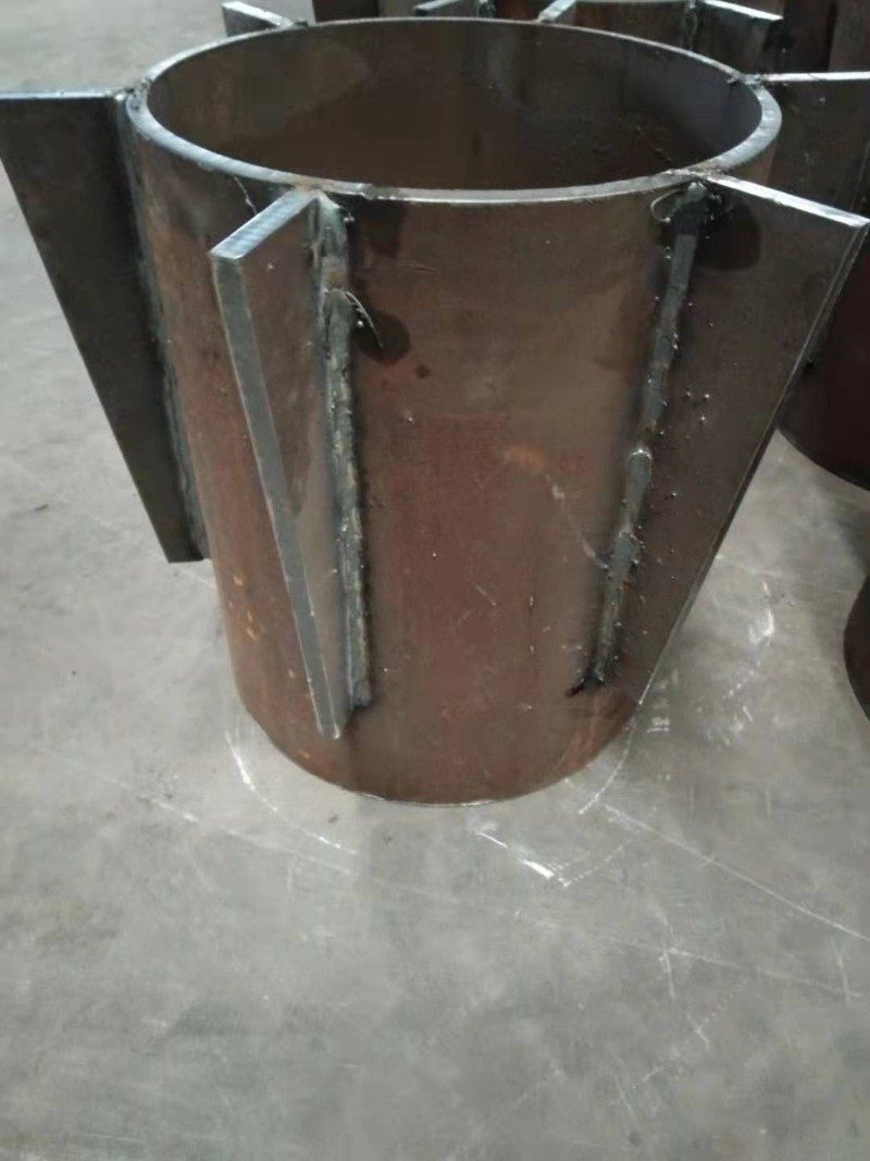 钢板切割建筑桩尖钢板焊接桩尖开口闭口十字桩尖 管桩定制厂家