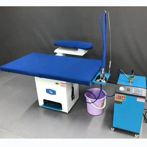 洗衣店酒店洗衣房干洗设备自吸风烫台衣物输送线洗鞋机万能夹烫机