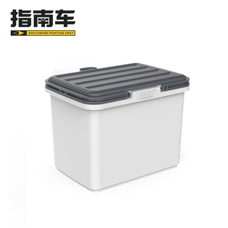 指南车精灵洗车机车载收纳水桶车载收纳箱钓鱼桶后备箱置物箱手提