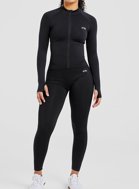 AY EMPOWER无缝全拉链夹克女士运动外套