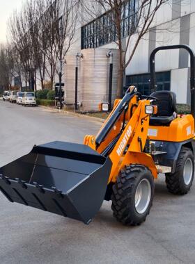 源头工厂轮式小型装载机 建筑工程高配铲车 HT180家用运输装卸车