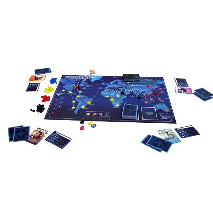 澄槿卡牌 English board games 瘟疫陆战队英文策略聚会桌游