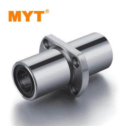 MYT美亚特中间镀镍椭圆法兰直线轴承LMHM16LA 20LA 25 30 35LAUU
