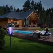 思米达户外太阳能灭蚊灯 两档灯光 防水庭院·花园灭蚊灯