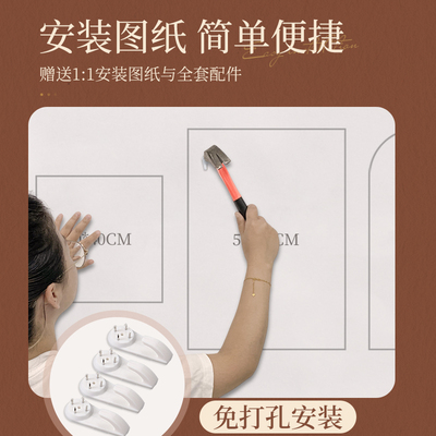 美式装饰画法式复古组合画小众艺术轻奢客厅沙发背景墙挂画高级感