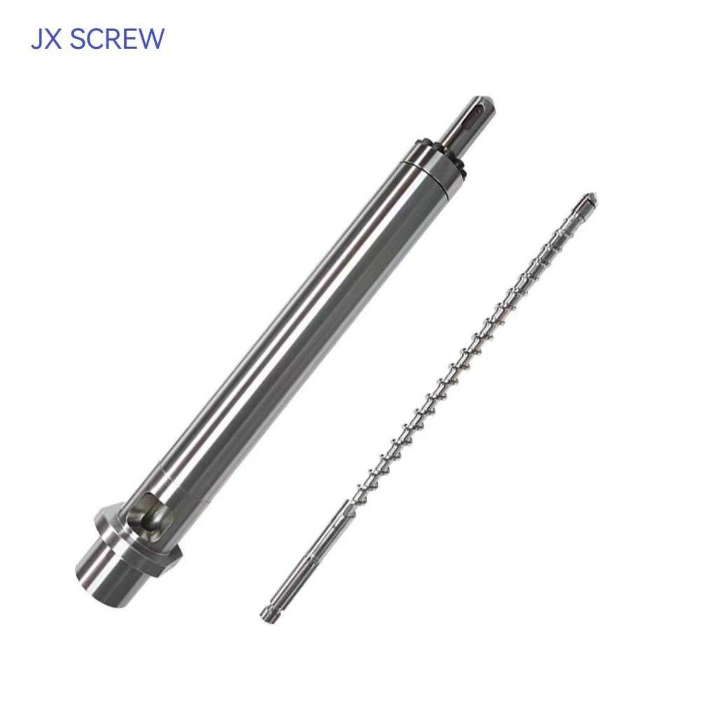 厂家供应PA46 PA6T等尼龙+30-50%玻纤用注塑机螺杆料筒双合金料杆,五金/工具,注塑机,淘宝优惠券,粉丝福利购,淘宝优惠卷