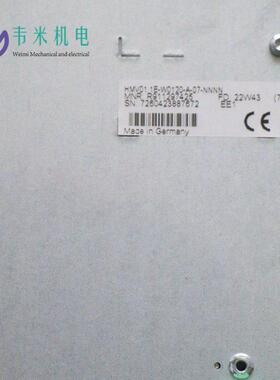 进口力士乐REXROTH伺服驱动R911338644 HMS01.1N-W0300-A-07-NNNN