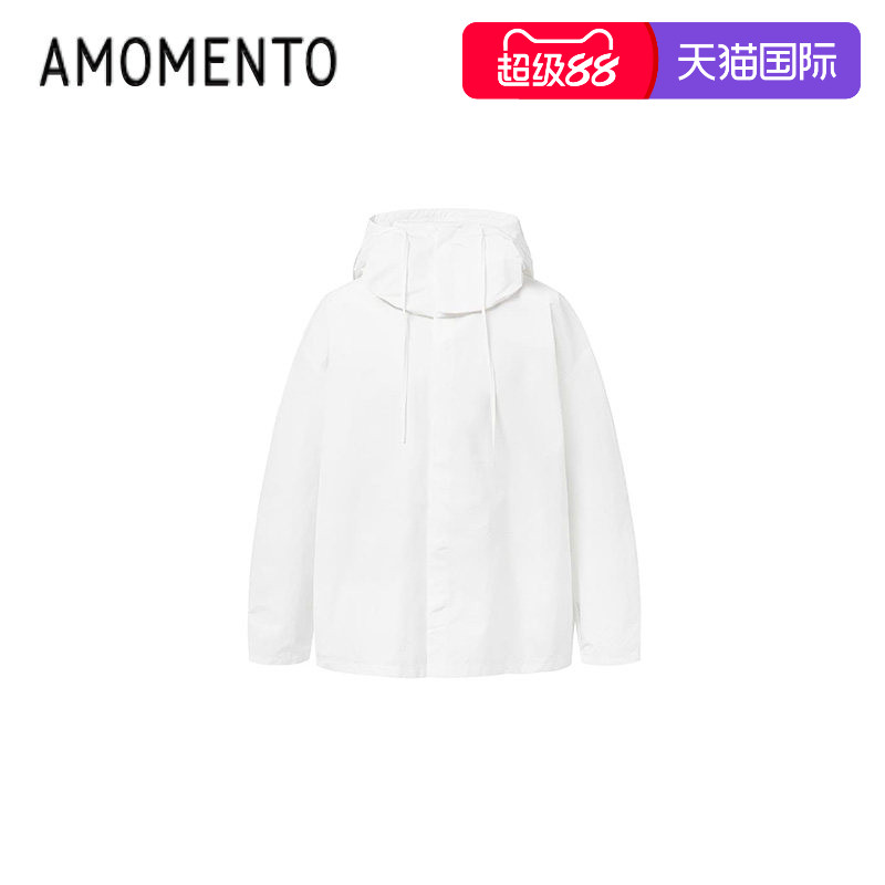 Amomento2025新款男可拆卸衬衫图片
