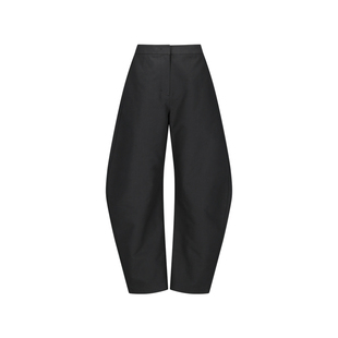 [AMOMENTO] 25FW CURVED LONG PANTS  25年新款秋季弧形长裤棉制