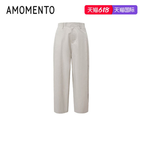Amomento2025新款男士休闲裤