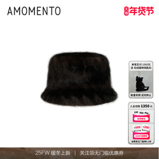 [AMOMENTO] 金云鹤同款 25FW BUCKET HAT 25年新款渔夫帽时尚百搭
