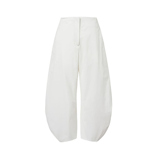 [AMOMENTO]25PS Curved Silhouette Pants 宽松灯笼休闲裤女新款