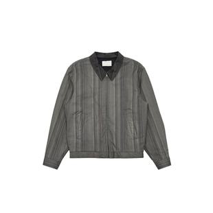 STRIPE 24FW ZIP 条纹拉链夹克百搭 JUMPER秋冬新款 AMOMENTO
