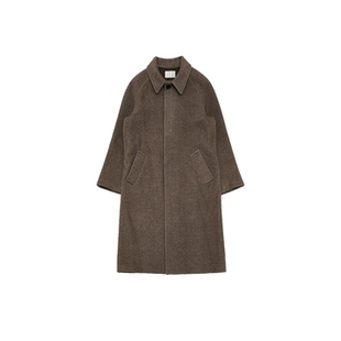 WOOL 24FW RAGLAN COAT 羊毛大衣简约百搭男 秋冬新款 AMOMENTO