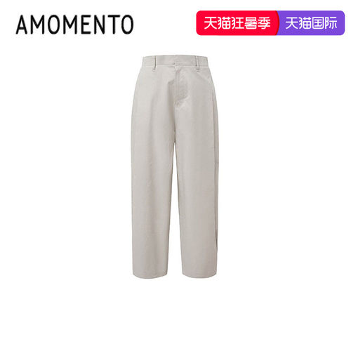 Amomento2025新款男士休闲裤
