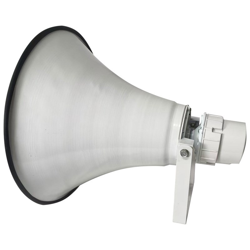 防水高音喇叭村村通 工业用货车倒车扩音扬声器630铝壳外磁号筒