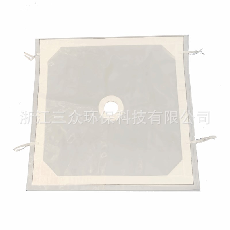 直供 压滤机板框滤布 白单丝锦纶滤布 污泥污水处理工业滤布