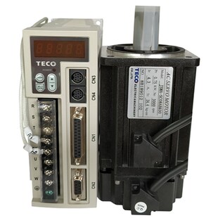 20A JSDEP JSMA 伺服 东元 PUC08ABA电机驱动器 伺服750W套装