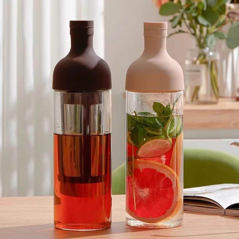 冷萃咖啡壶玻璃家用玻璃冷泡壶果汁果茶冷萃瓶冰滴咖啡器具冷萃杯