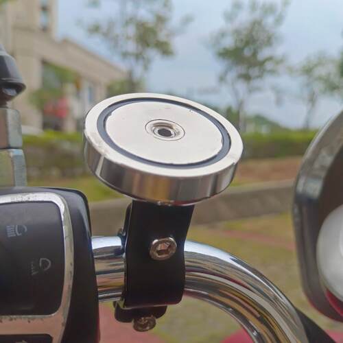 外送车电动车磁吸手机架车把款机车公路车手机架磁吸支架